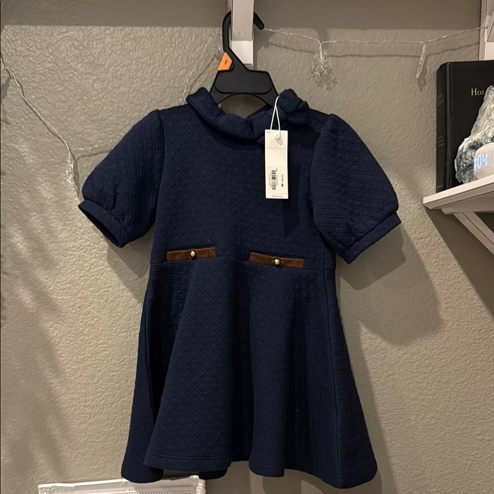 West Side Dress - Blue Puff Sleeve Dress